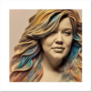 3D image of Kelly Clarkson Posters and Art